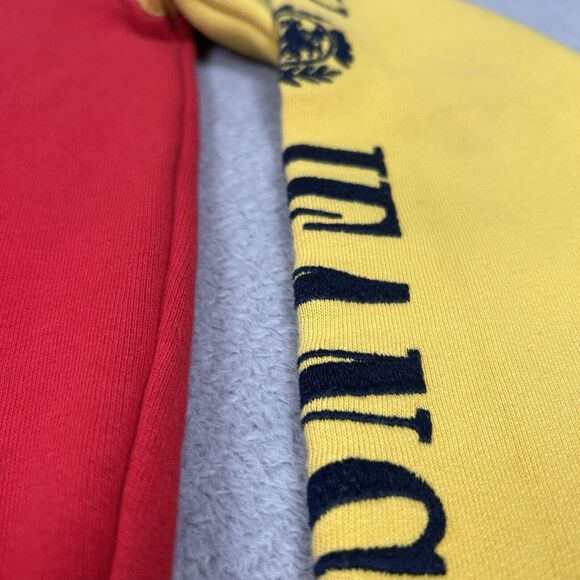 Vintage 90s Tommy Jeans Color Block Crew Neck Pullover Men's Size XS Extra Small - Picture 6 of 11